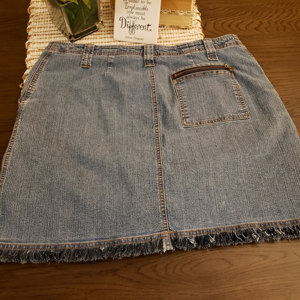 🛍🩱Venezia  Jean Skort - Picture 3 of 6